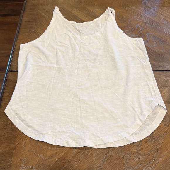 Salt Life Cream Tank Top with Palm Graphic - Picture 8 of 9